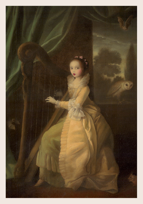 Seven Golden Hairs Postcard by Stephen Mackey Seven Golden Hairs Postcard by Stephen Mackey